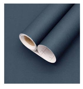 lot 4714 image: 16x394 Matte Blue Contact Papaer Peel and Stick Wallpaper Vinyl Wrap