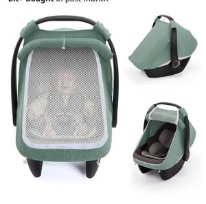 lot 4721 image: Blissful Diary Baby Car Seat Cover