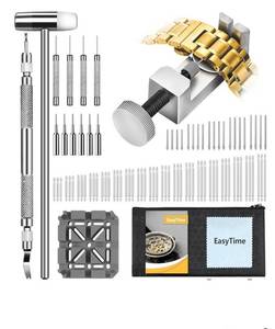 lot 4754 image: Watch Link Removal Kit Professional Watch Strap Adjustment Tool Band Replacement Bracelet Resize Kit