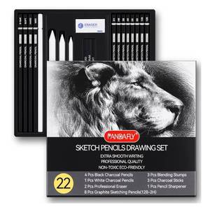 lot 4777 image: PANDAFLY Drawing Sketching Pencil Set