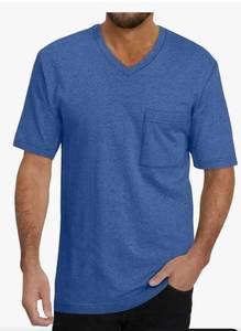 lot 4792 image: Mens T Shirts Short Sleeve  V Neck 2XL