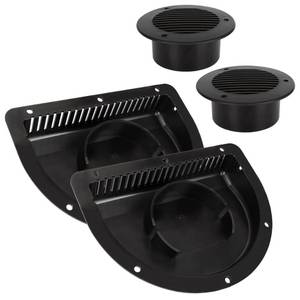 lot 1340 image: Lonffery RV Vent Covers for Trailer - Side Air Vents for ATV, Cycle, Truck, Cargo, Work Trailers