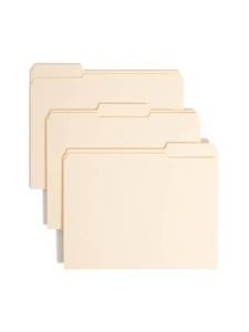 lot 1345 image: Smead Fastener File Folder, 1 Fastener, Reinforced 13-Cut Tab, Letter Size, Manila, 50 per Box (14534)