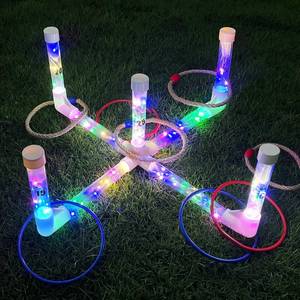 lot 1359 image: MOLACHI Ring Toss Games for Adults and Kids,Yard Games,Outdoor Indoor Games with LDE Light,Easy to Set Up wCompact Carry - Backyard Toys,Christmas Party Toss Game for The Whole Family