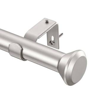 lot 1393 image: SIMEWIN Heavy Duty Silver Curtain Rods for Windows 72 to 144 Inches, Silver 1 Adjustable Curtain Rods with Diamond Finials for Bedroom, Living Room, Patio, Kitchen