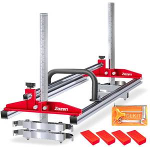 lot 1400 image: Zozen Chainsaw Mill, Portable Sawmill - Can be Assembled into 3 sizes for Independent Use, Suitable for 14-36 inches Planking Milling Bar, A Flexible Cutting Guide System for Builders and Woodworkers.