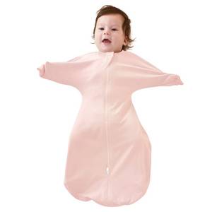lot 2102 image: ZIGJOY Shark-Fin Swaddles for Newborns - 1.0 Tog Baby Sleep Sack Soft Cotton Swaddle Wearable Blanket with 2-Way Zipper