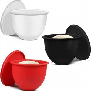 lot 2118 image: Silicone Bowl Liners for 5 Qt Tilt-Head Stand Mixers Only, Thick Odorless Non-Stick Mixing Bowl Inserts with Lids, Heat & Cold Resistant, Easy-Clean Set of 3