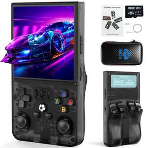 lot 2125 image: R36MAX Retro Handheld Game Console 1.5GHz CPU Support 30 Emulator Console Video Game Console