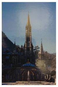 lot 2127 image: Lourdes Water Bottle containing Lourdes Water that has been BLESSED IN LOURDES