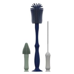 lot 2134 image: Dr. Browns Silicone Cleaning Brush Set with Bottle, Spout, and Straw Brush, 3 Brushes to Clean Baby Bottles, Spouts, Nipples, and Straws, BPA Free �� 3-Pack