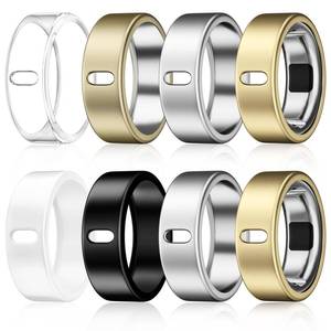 lot 4030 image: Vigamen 8 Pack Cover Compatible with Oura Ring Gen 4Oura Ring Gen 3 HorizonHeritage,Charging Derectly,Matte Texture Wear-Resistant Anti-Scratch TPU Protector for Oura Rings Women Men��E,Size 9