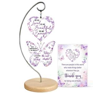 lot 4069 image: Thank You Gifts for for Women, Nurse, Coworkers, Teacher, Boss, Retirement Farewell Going Away - Appreciation Gifts Little Reminders You are Enough - Motivational Office Desk Decor - Retirement Gift