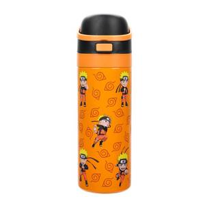 lot 4178 image: Naruto Khargo 24 Oz. Stainless Steel Tumbler With Flip-Top Lid