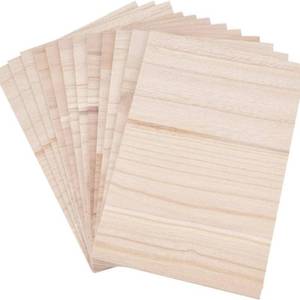 lot 5008 image: OLYCRAFT 12 Sheets Wooden Karate Breaking Boards 3.5mm Thick Taekwondo Breaking Boards Punching Wood Boards Wooden Kick Board Training Accessory for Karate Practice Performing 11.7x7.9 inch