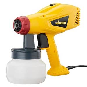 lot 5009 image: Wagner Spraytech 2418392 Control Spray QX1 HVLP Stain Sprayer, Ideal for Crafting & Small Staining Projects Like Decks, Fences and Lattice