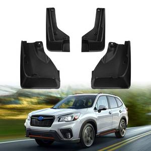 lot 5908 image: Powerty Mud Flaps Splash Guards for 2019-2023 2024 Subaru Forester Accessories, Mudflap Front and Rear Fender Flares ABS Mud Guard 4PCS for Forester 2019-2024 (NOT for 2025 Forester)
