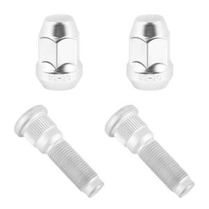 lot 6039 image: 4PCS Wheel Studs&Lug Nuts Set OEM# 610-448,12-20 Stabilizing Wheel Stud and Wheel Lug Nuts Fixed Wheel Hub,Trailer Wheel Studs Car Accessories Compatible with Jeep Dodge