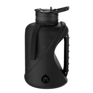 lot 6048 image: SZCXFLASK Half Gallon Water Bottle with 2-In-1 Straw Lid��Dishwasher Safe��Easy Clean��BPA-Free��Durable Solid No-Slip Handle for Gym��Work and Outdoor Sport