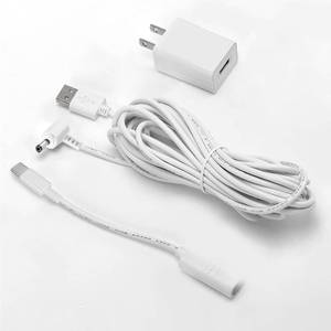 lot 6082 image: Adapter Charger for Ring Stick Up Cam BatteryPlug-in 3rd Gen2nd & Ring Pan Tilt Stick Up Camera,Spotlight, Spotlight Cam PlusPro IndoorOutdoor Weatherproof Charging Cable Power Cord 6FT