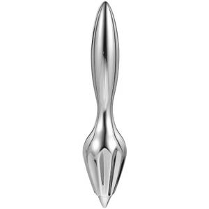 lot 6097 image: CALLARON Manual Citrus Juicer Handheld Lemon Squeezer Stainless Steel Fruit Reamer Cone Press Tool for Orange Lime Juice Extraction Kitchen Gadget