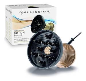 lot 11654 image: Bellissima Diffon Supreme Diffuser & Curly Hair Dryer - XL Diffuser for Long Waves, Curls, Coils - Cool Button - Anti-Frizz Technology