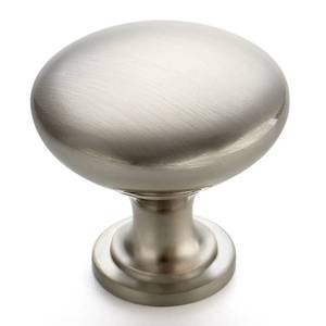 lot 11655 image: Ravinte 30 Pack Brushed Nickel Round Zinc Cabinet Knobs for Kitchen Bathroom Closet Dresser Cabinets