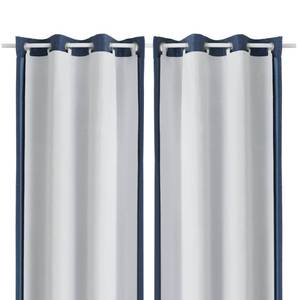 lot 12045 image: OWENIE Greyish White 100% Blackout Curtains Liner 2 Panels Set, Total Black Out Liner for 84 Inch Behind Curtains for Bedroom,Thermal Insulating Curtains for Summer Heat, 2 Pcs Each 36 Wx80 L