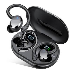 lot 12384 image: sprtoybat Over Ear Earbuds with Hook, 2026 New Bluetooth 5.4 Sports Wireless Earbuds, 68Hrs Playtime LED Display, IPX7 Waterproof Ear Buds, ENC Noise Cancelling Mic for RunningWorkout