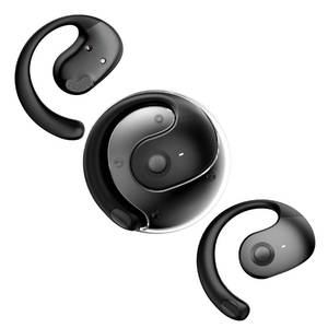 lot 12387 image: Xmenha Over The Ear Earbuds Open Ear Buds Headphones Over Ear Air Bone Conduction Earbuds Earphones Bone Conducting Air Bone Conduction Headphones Bluetooth Over-Ear Black