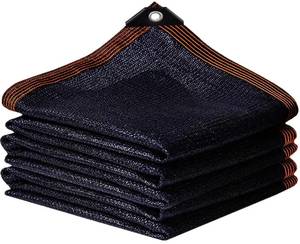 lot 14268 image: IMSGVIFO 90% Shade Cloth, Chicken Coop Shade Cover, Sturdy Sunblock Mesh Tarp with Grommets for Patio Plants Greenhouse Kennel Porch Pergola Sun Protection Neting Cover, 5x10FT
