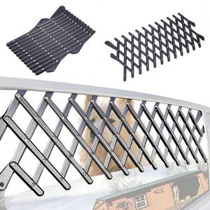lot 14272 image: XianghuangTechnology Window Pet Gate, Universal Pet Dog Puppy Ventilation Grill Mesh Vent Guard Safe Car Window Protection Mesh for Cars, Trucks & SUV