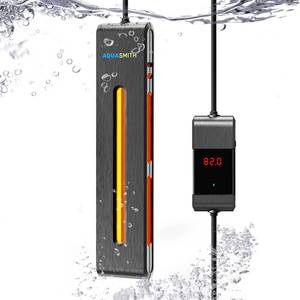 lot 14337 image: AQUASMITH Aquarium Heater,800W Fish Tank Heater,Suitable for 120-150 Gallon Fish Tank,Dual-chip Intelligent Temperature Control,Has a Variety of Intelligent Security Protection Functions