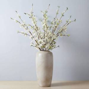 lot 14356 image: Suncalla 6pcs 39.3 Inch Artificial White Snow Willow Branches for Vases Fake Artificial Flowers Branches Fake Plants for Wedding Party Home Living Room Kitchen Decoration
