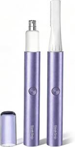 lot 14358 image: SleekSnip Nose & Eyebrow Hair Trimmer for Women, Facial Hair Shaver Perfect for Face, Ear Nose and Eyebrows Rechargeable
