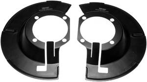 lot 19972 image: Dorman 924-228 Front Brake Dust Shield - 1 Pair Compatible with Select Dodge Models