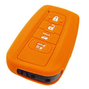 lot 20132 image: Silicone Remote Key Fob Cover for Toyota Camry 2018-2024 XLE XSE LE SE Corolla Avalon C-HR Highlander Prius RAV4 4Runner Prado
