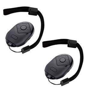 lot 20187 image: TikTok Remote Control for Android Smartphone (2 Pack), Page Turner for Kindle App, Bluetooth TIK Tok Video Scrolling Remote for Samsung, Motorola, Google Pixel, Oneplus with Adjustable Hand Strap.