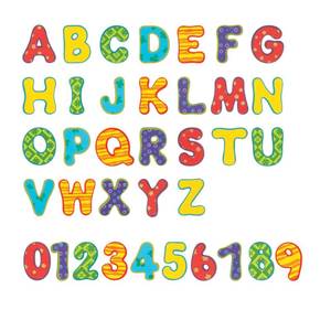 lot 20197 image: Nuby Floating Bath Tub Alphabet and Numbers Set - Soft Foam Waterproof Letters and Numbers - 36 Pieces - Educational Bath Toys for Kids - 3 Years