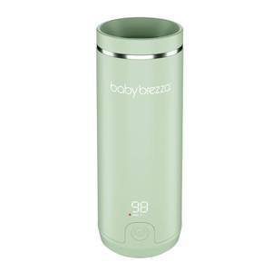 lot 20203 image: Baby Brezza SuperFast Portable Bottle Warmer 3x Faster than Others, Travel Milk Formula Warmer with 4 Temperature Settings, 9oz Capacity, USB Rechargeable, Safe & Even Heating, No Adapters, Sage Green