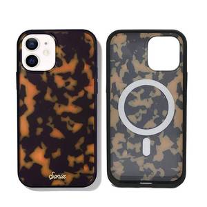 lot 20237 image: Sonix Case for iPhone 12  iPhone 12 Pro  Compatible with MagSafe  10ft Drop Tested  Brown Tort