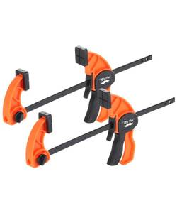 lot 20254 image: Mr. Pen- Bar Clamps for Woodworking, 6, 2 Pack, Orange, Quick Grip Clamps for Woodworking