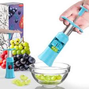 lot 2083 image: Blue plastic grape berry cutter
