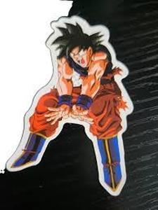 lot 12418 image: Dragon Ball Super Vinyl Sticker Pack - 5 Holographic Stickers