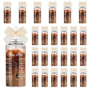 lot 1462 image: Skylety 24 Pack Christian Gifts Bulk for Mom Teacher Mothers Day Bible Verse Appreciation Gift Cups Bulk with Lid Straw 13.5 oz Plastic Religious Gifts Tumbler for Mother Teacher Party Favors