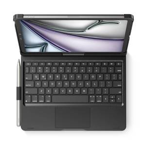 lot 2288 image: edaiser Swivel Keyboard Case for 2026 iPad Air 11-inch M4 M3 M2 & iPad Air 5th 4th Gen & iPad Pro 11 inch (4th-1st, 2022-2018) 360 Rotatable Cover with Pencil Holder Trackpad Backlit, Black