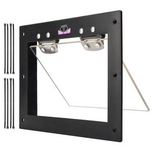 lot 2411 image: Artowell Raccoon One Way Eviction Door - Raccoon Trap Contactless Excluder for Outdoor Spaces Like Attics, Chimneys & Under Decks. Fast Results, Easy DIY Installation Small