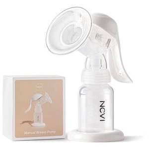lot 2434 image: NCVI Manual Breast Pump for Breastfeeding Small Nipple, 20mm Silicone Soft Flange Single Hand Held Pump Breast Milk 4oz, BPA-Free with Two Kinds of Suction Adjusted Suitable for 17181920mm Nipples