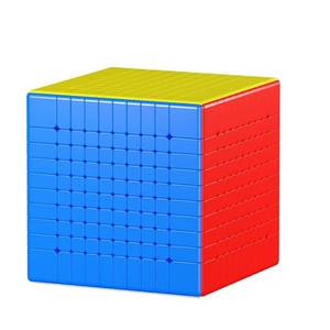 lot 2451 image: HELLOCUBE 10x10 Speed Cube Stickerless Cube