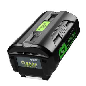 lot 3779 image: ANTRobut 6.5Ah 40 Volt for Ryobi Battery 40V OP4026 OP4050 OP4060 OP40601 Replacement for Ryobi 40V Lithium Battery